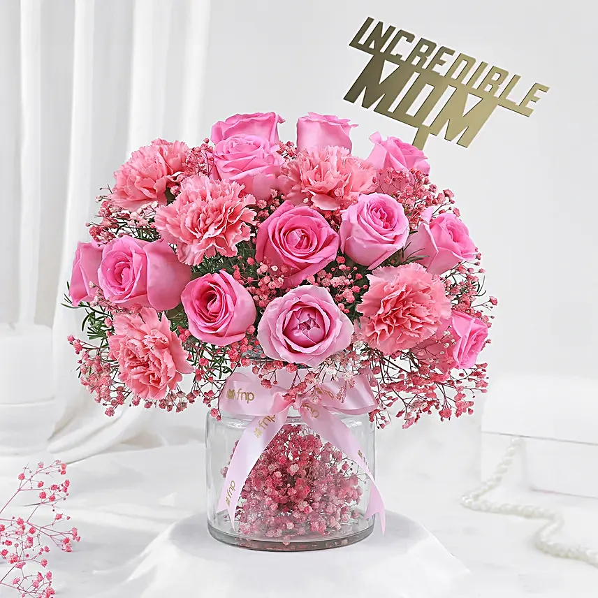 Magical Rose Arrangement For Incredible Mom