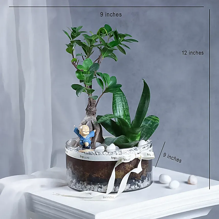 Stunning Zen Garden Gift with Mom Topper