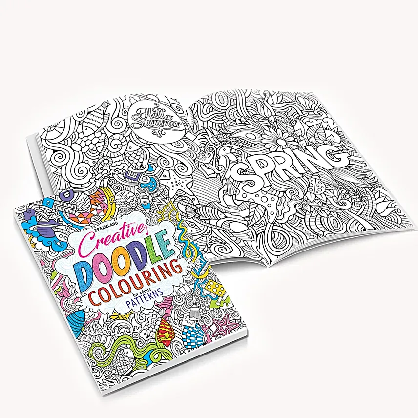 Relax N Unwind Doodle Colouring Book Set