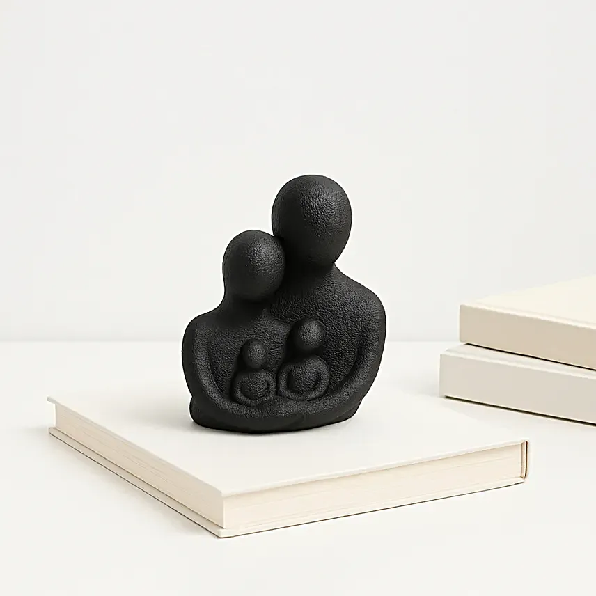 Rooted in Love Black Family Figurine