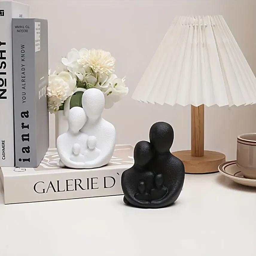 Rooted in Love Black Family Figurine