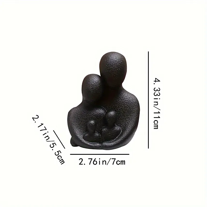 Rooted in Love Black Family Figurine