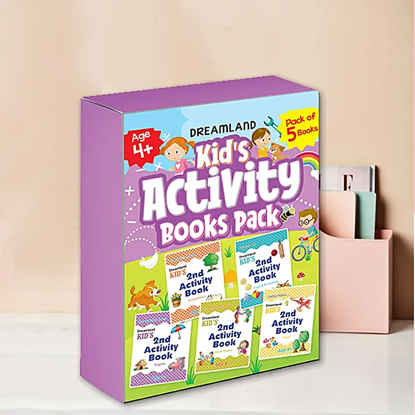 Kids Educational Activity Book Set