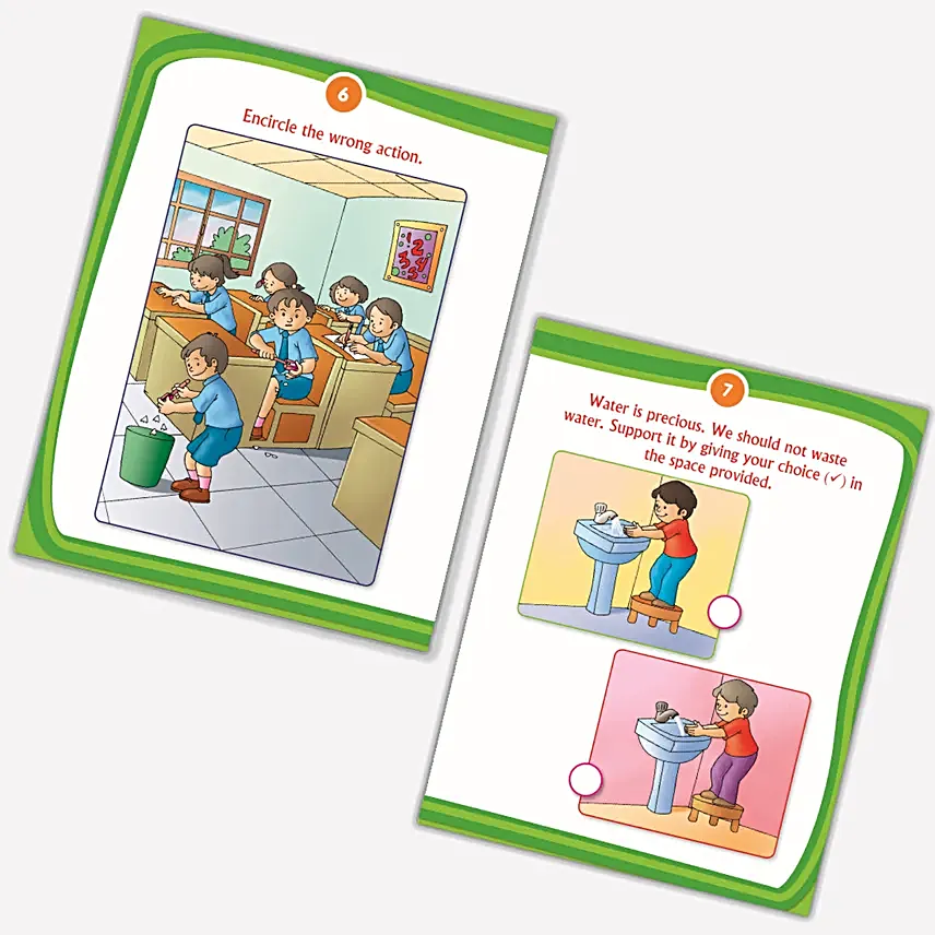 Kids Educational Activity Book Set
