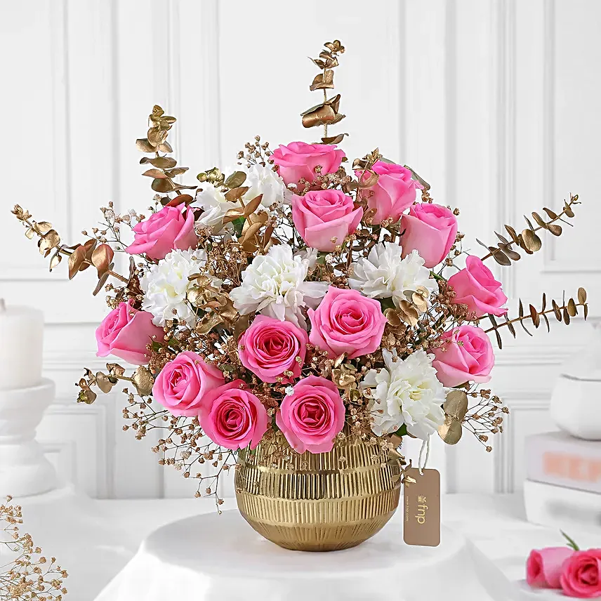 Fragrance of Moms Love Rose Arrangement