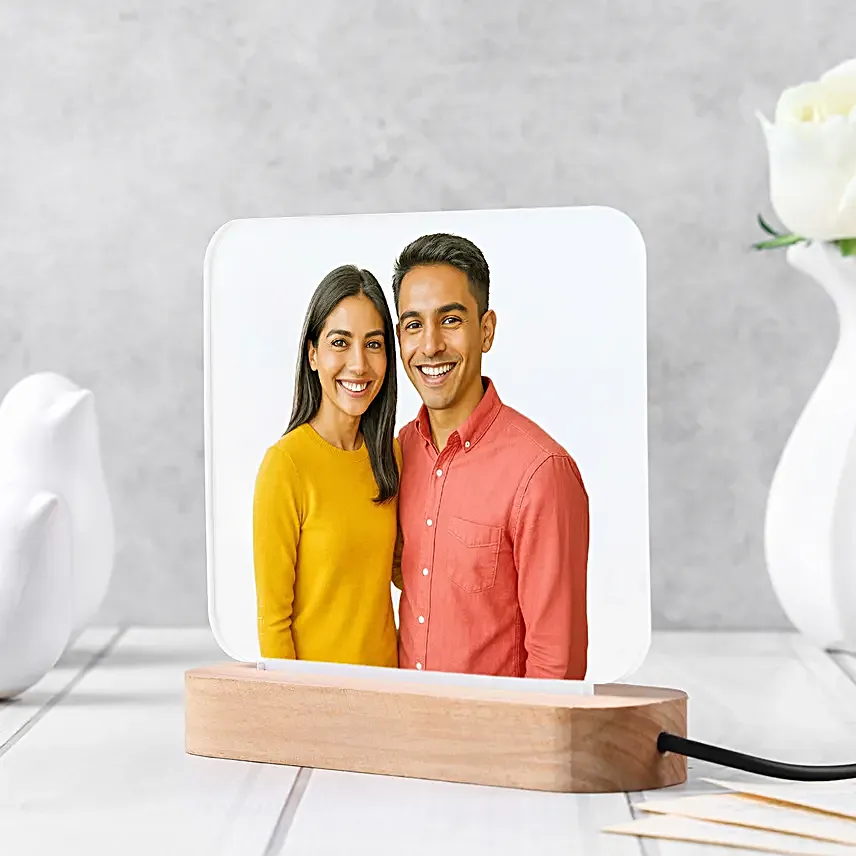 Personalised Photo Illuminating Gift Lamp