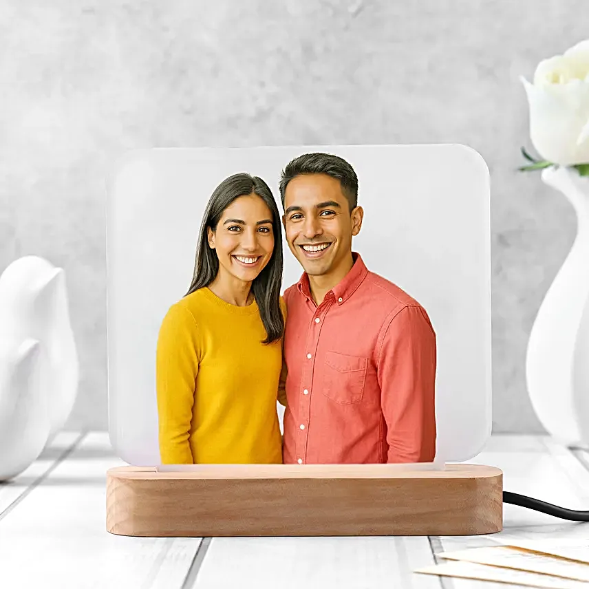 Personalised Photo Illuminating Gift Lamp