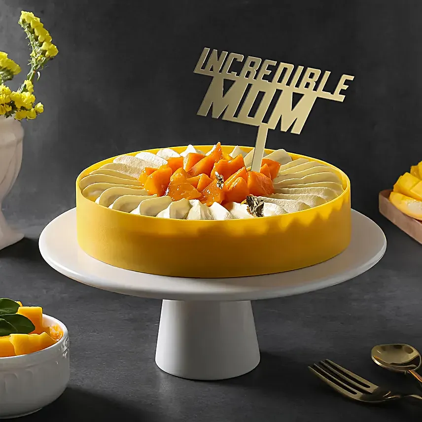 Mango Cheesecake for Mothers Day