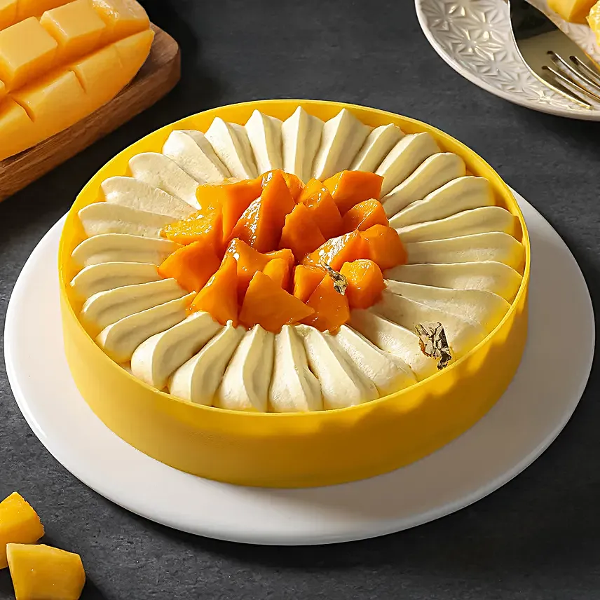 Mango Cheesecake for Mothers Day