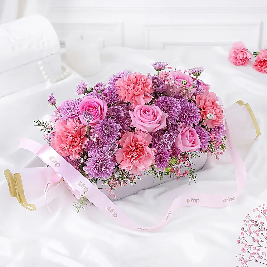 Sweet Mothers Love Rose Arrangement