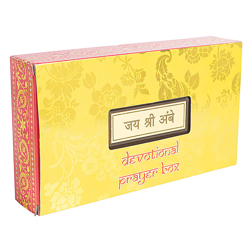 24Kt Ambey Maa Pooja Box