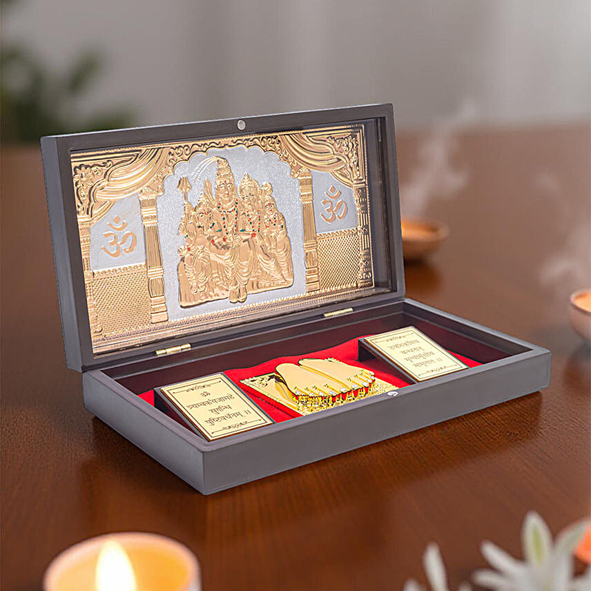 24Kt Om Namah Shivay Puja Box