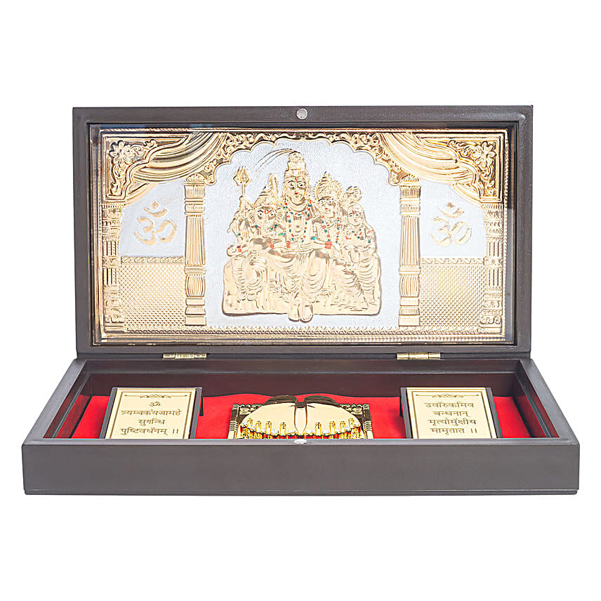 24Kt Om Namah Shivay Puja Box
