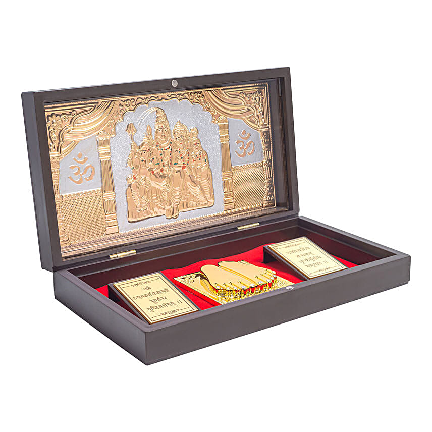 24Kt Om Namah Shivay Puja Box