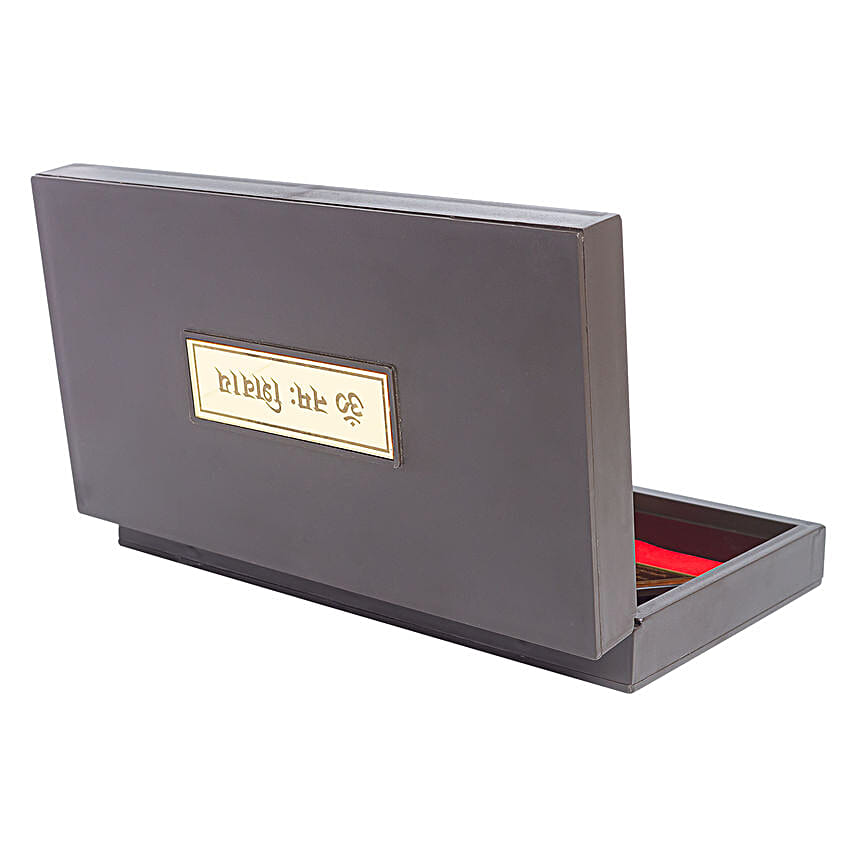 24Kt Om Namah Shivay Puja Box