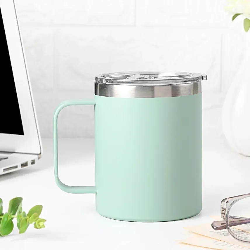 Personalised Vibrant Brew Mint Mug