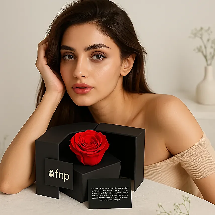 Forever Red Rose Eternity