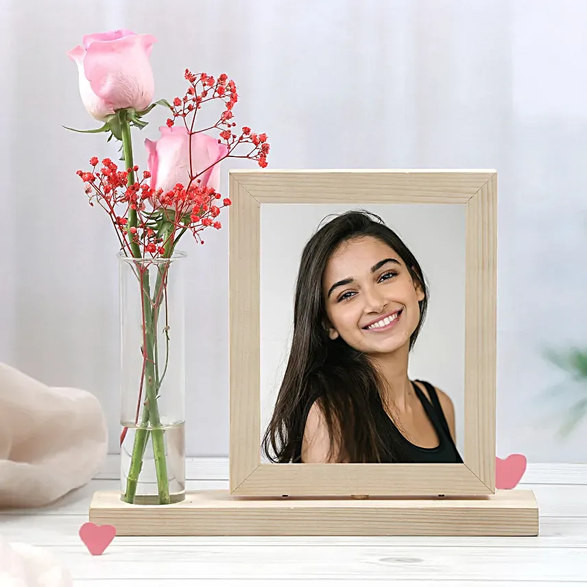 Women Power Personalised Frame N Roses