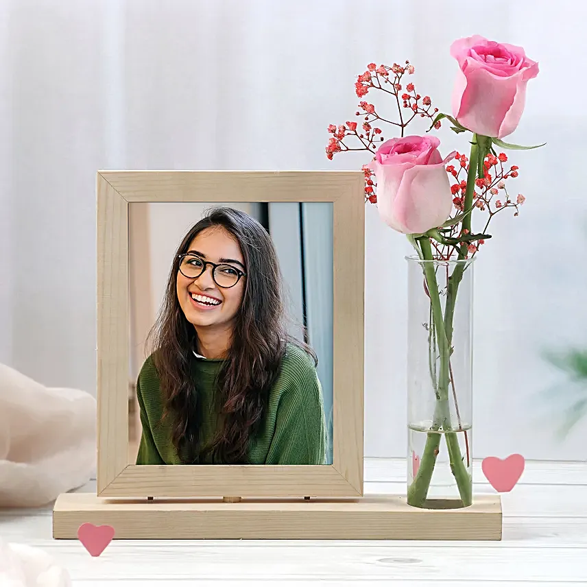 Women Power Personalised Frame N Roses