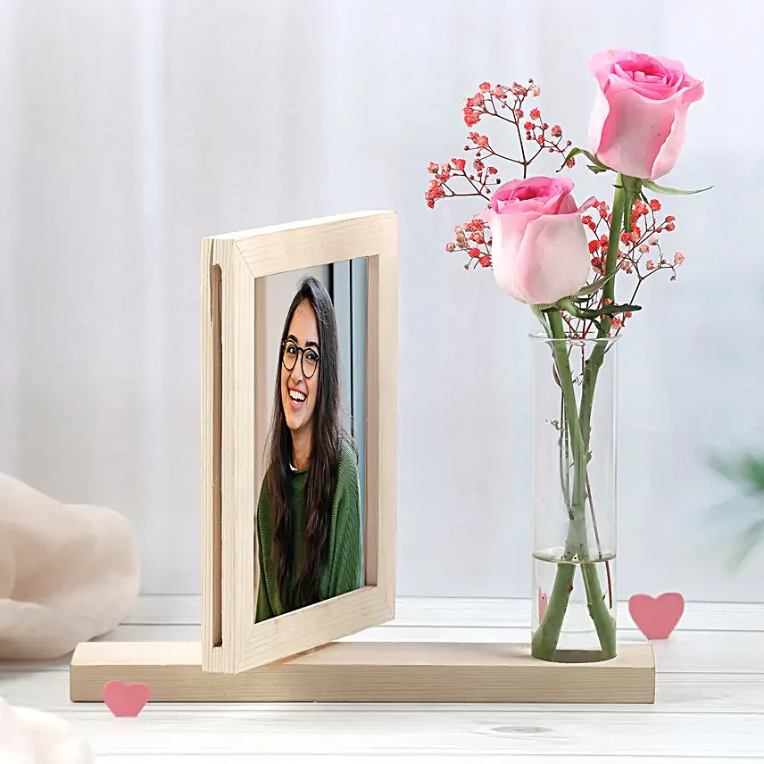 Women Power Personalised Frame N Roses