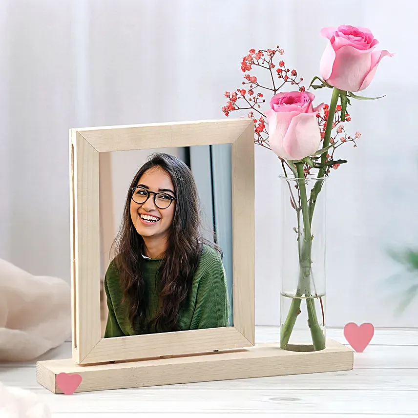 Women Power Personalised Frame N Roses