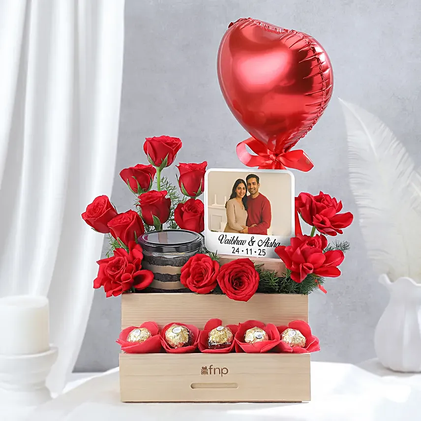 Love N Light Anniversary Surprise Hamper
