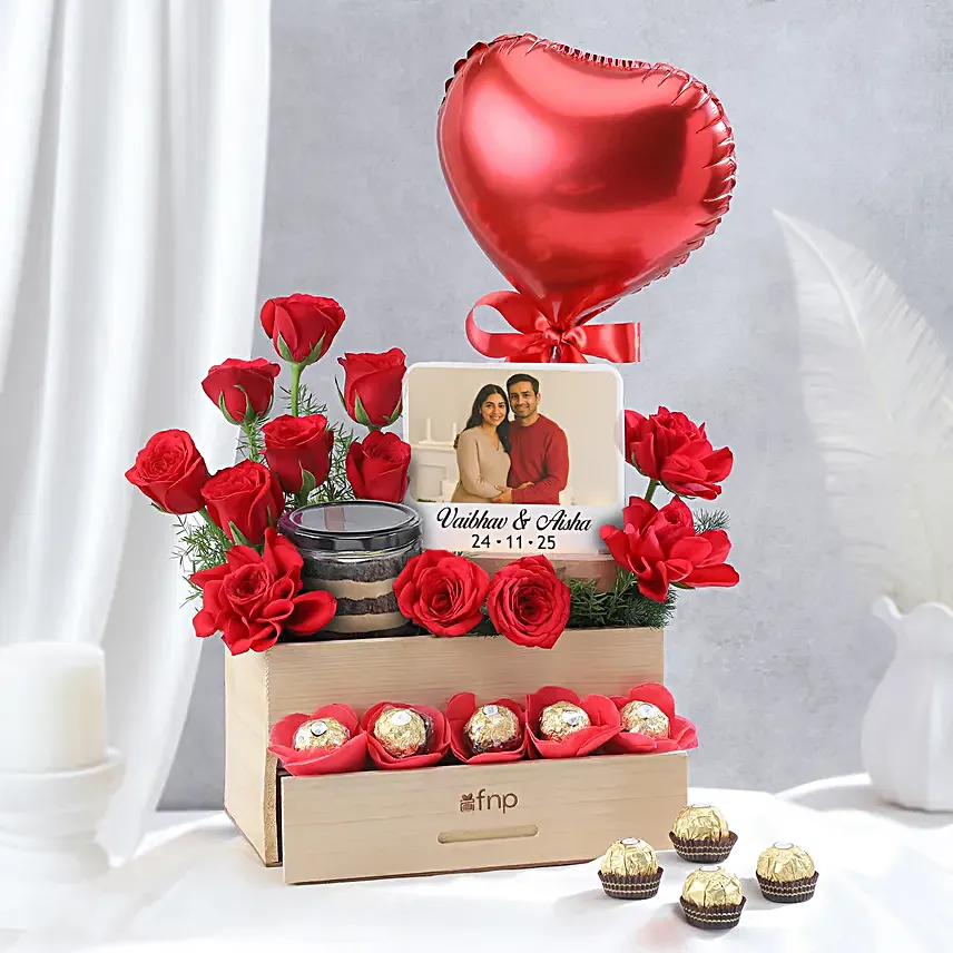 Love N Light Anniversary Surprise Hamper