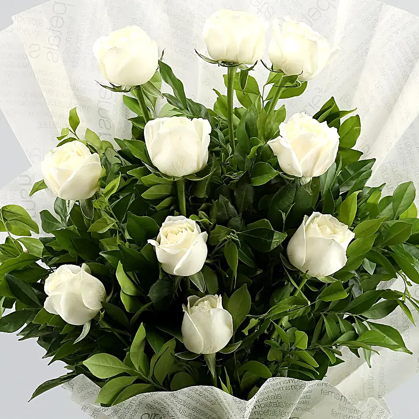 A Cool Breeze Roses Bouquet Truffle Cake