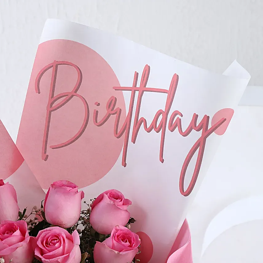 Birthday Blooms N Truffle Delight