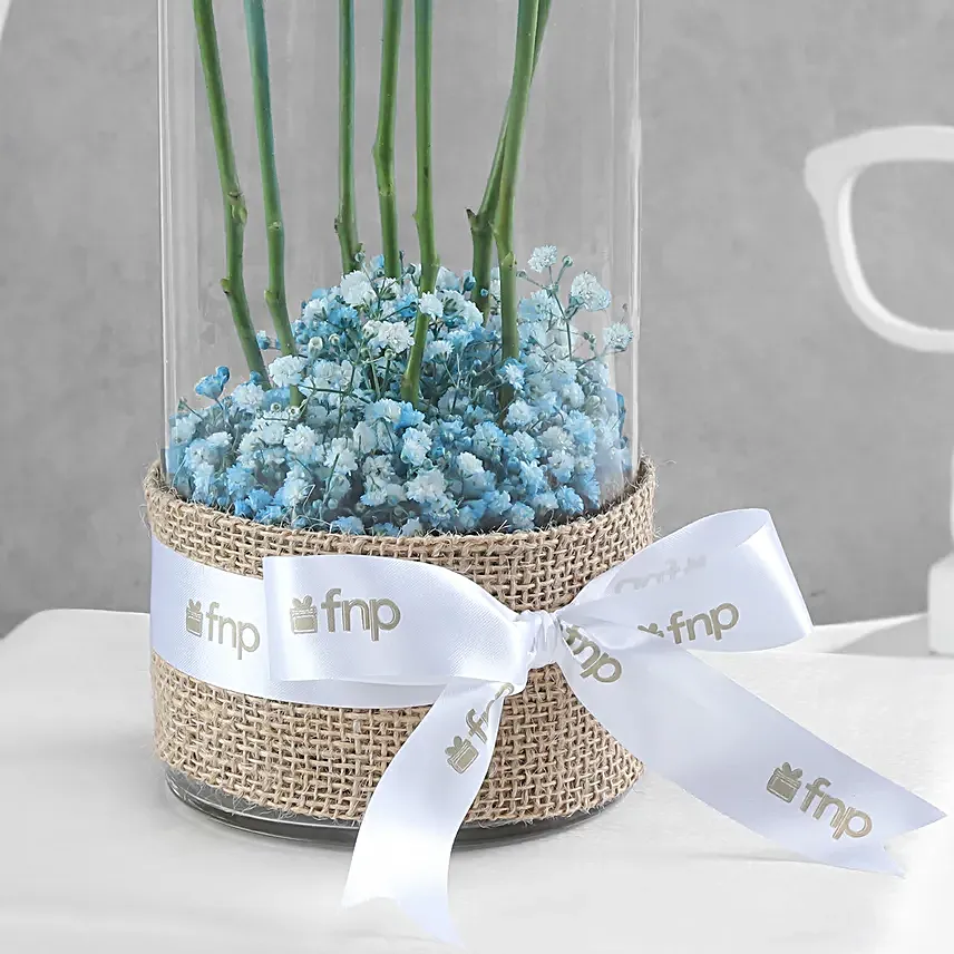 Fathers Day Blooming Vase Gift
