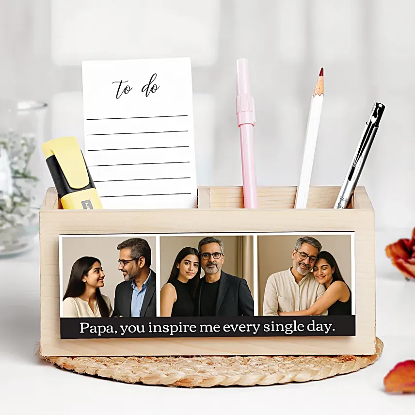 Custom Twin Slot Organiser for Dad