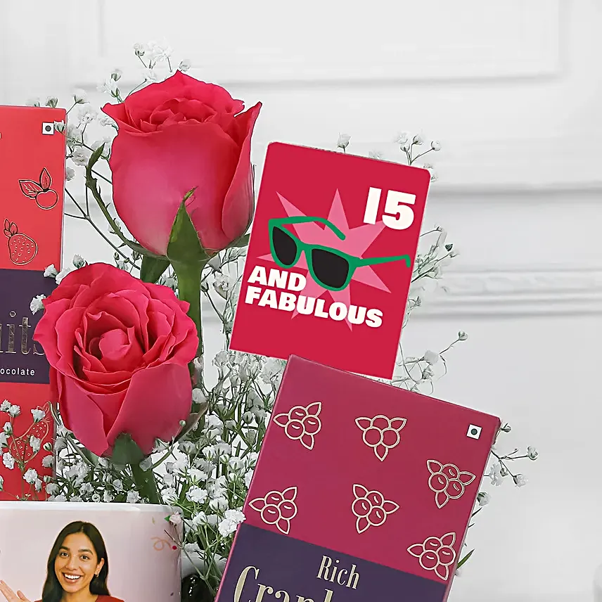 Fifteen N Fabulous Sweet Surprise Box