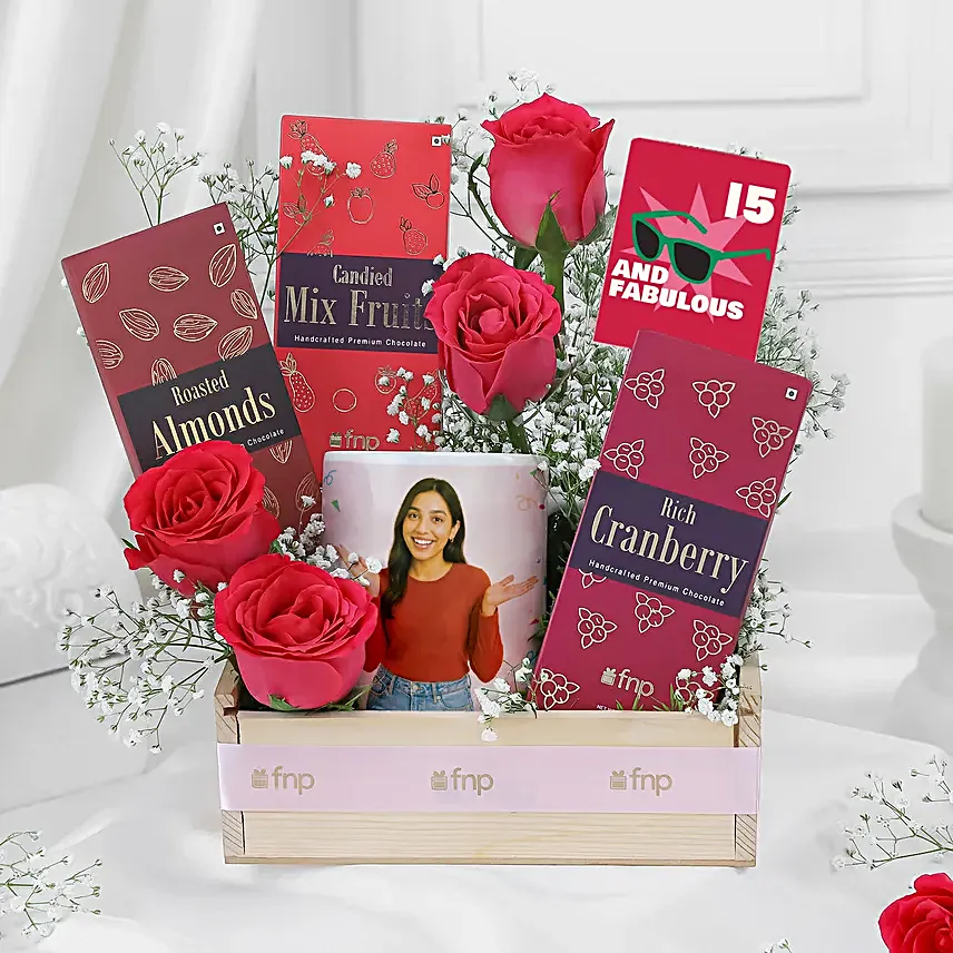Fifteen N Fabulous Sweet Surprise Box