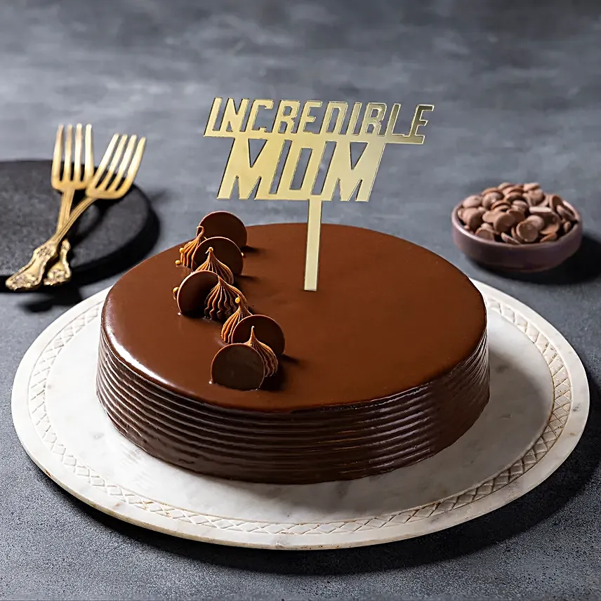 Mom’s Treat Truffle Cream Cake