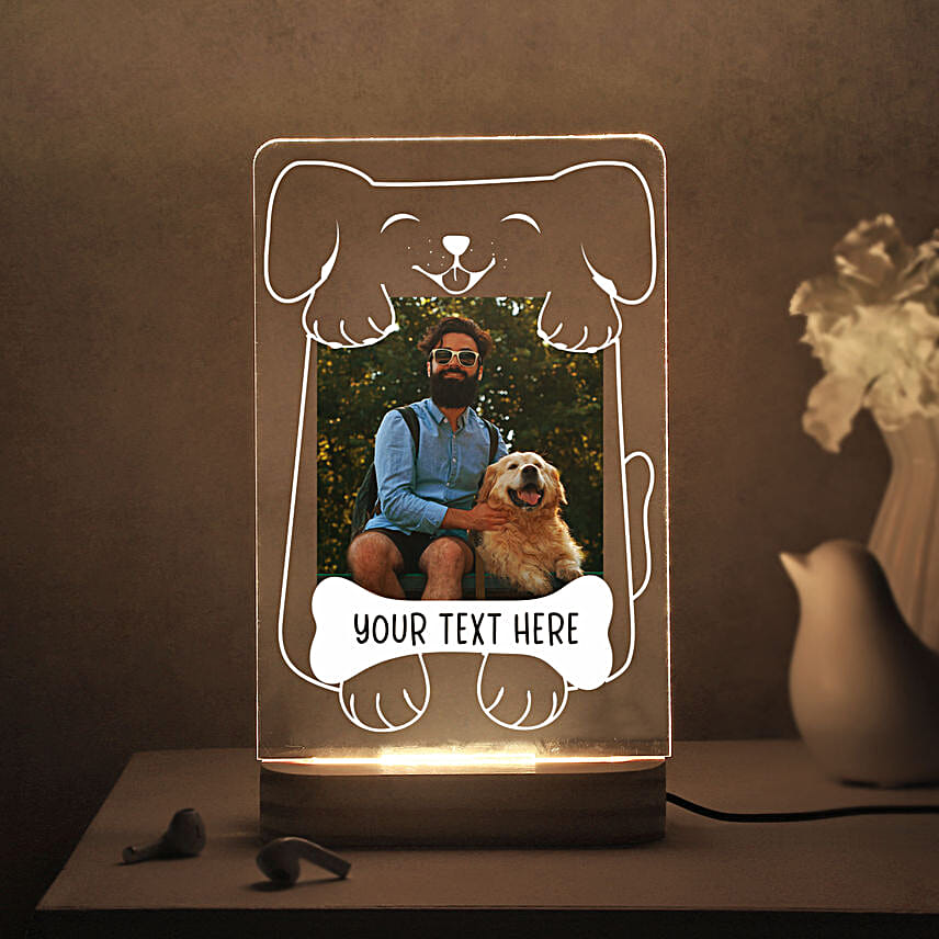 Pawfect Dog Dad LED Lamp Gift
