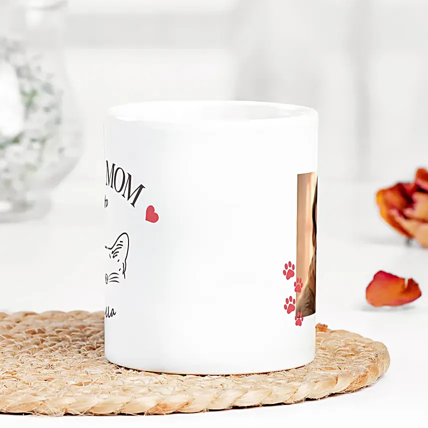Personalised Cat Mum Photo Mug