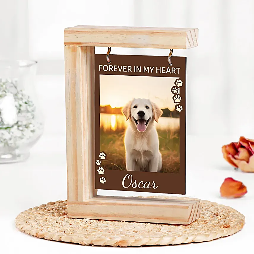 Adorable Pet Memorial Photo Frame