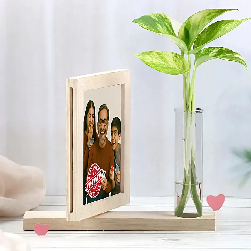 Dads Rotating Green Memory Frame
