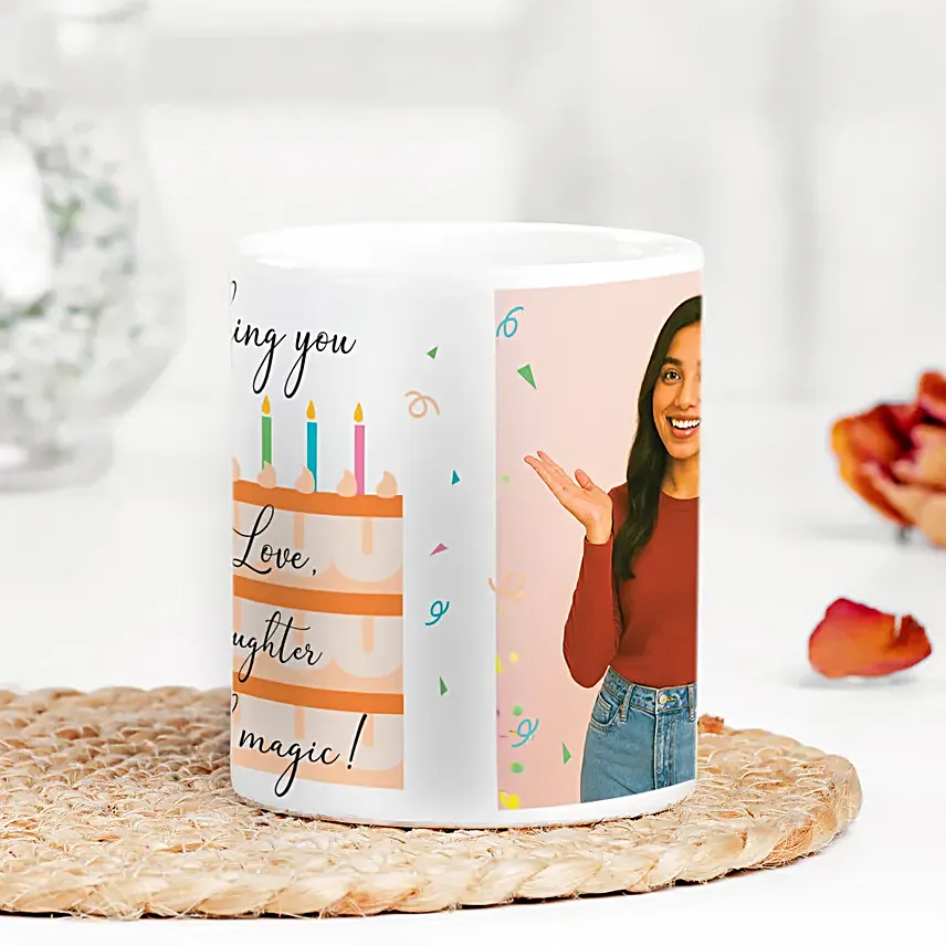 Perosnalised Daily Joy Mug
