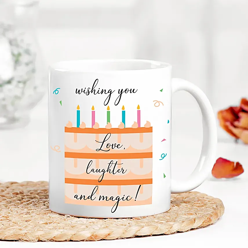 Perosnalised Daily Joy Mug
