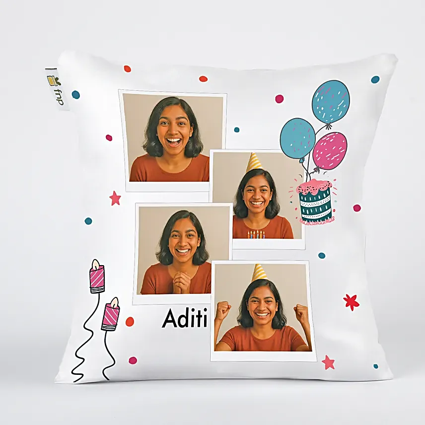 Warm Moments Photo Cushion