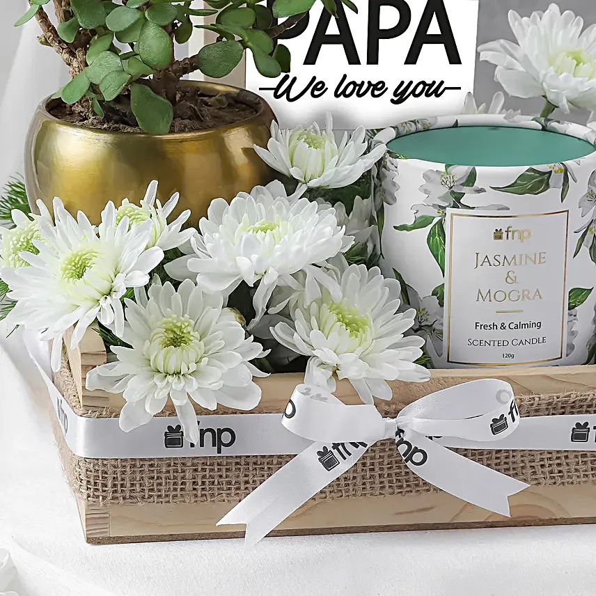 Dads Day Delight Photo Gift Box