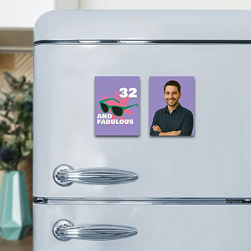 Chic 32 Fridge Magnet Duo