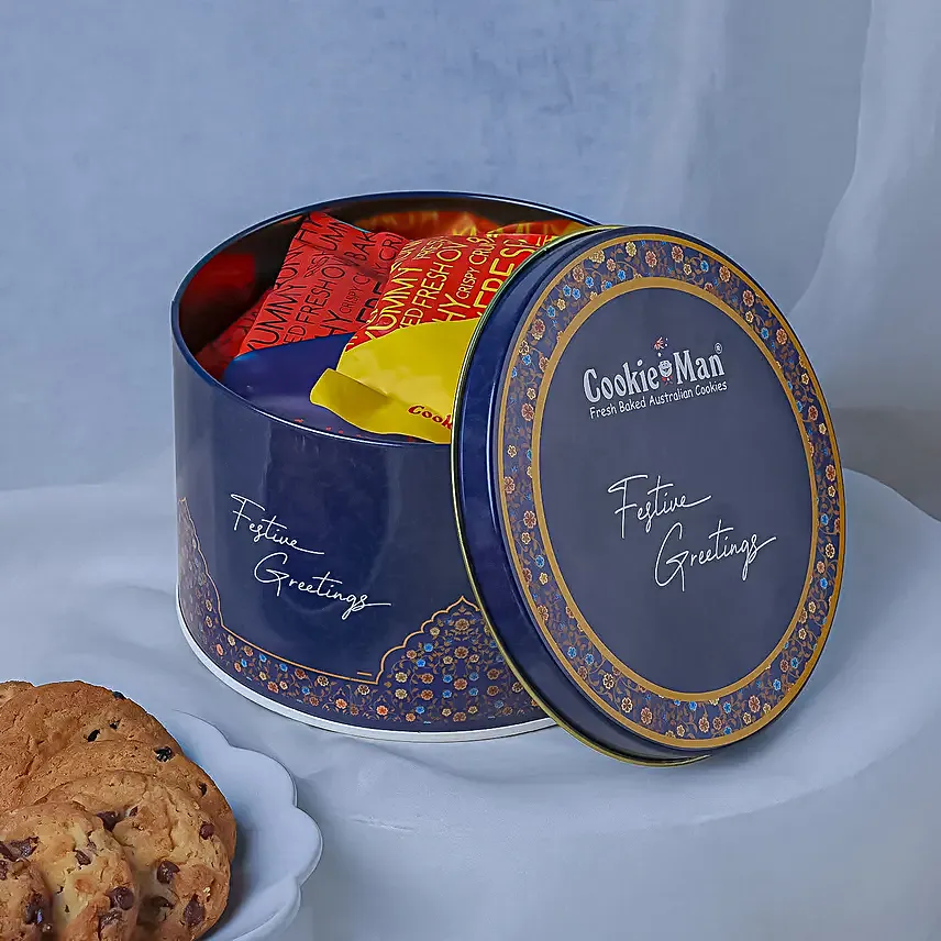 Floral Basket N Gourmet Treats Gift