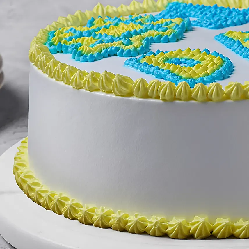 Butterscotch Cream Cake for Cool Dad