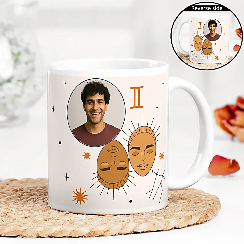 Gemini Twins Personalised Mug Gift