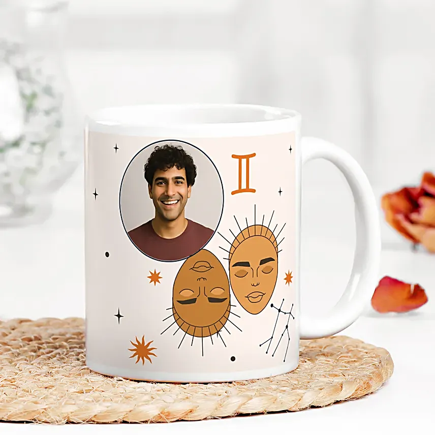 Gemini Twins Personalised Mug Gift