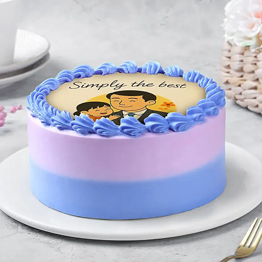 Choco Cream Cake for Fathers Day