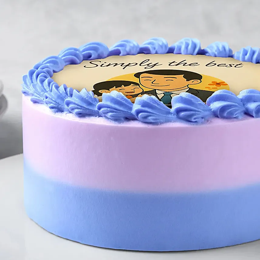 Choco Cream Cake for Fathers Day