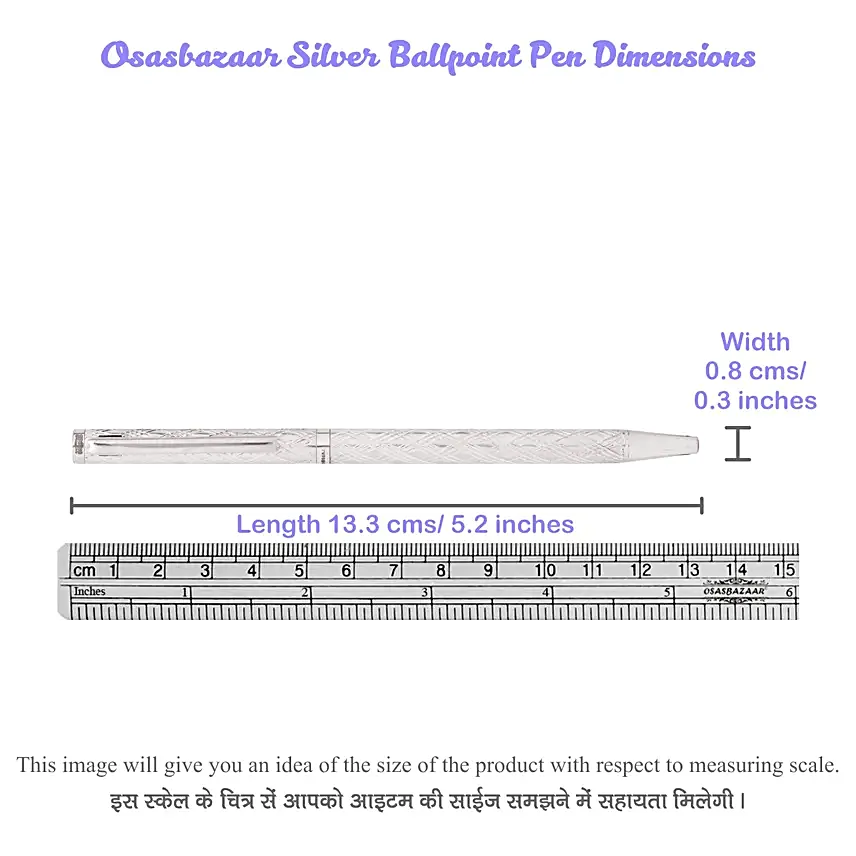 Sterling Silver N Ballpoint Pen